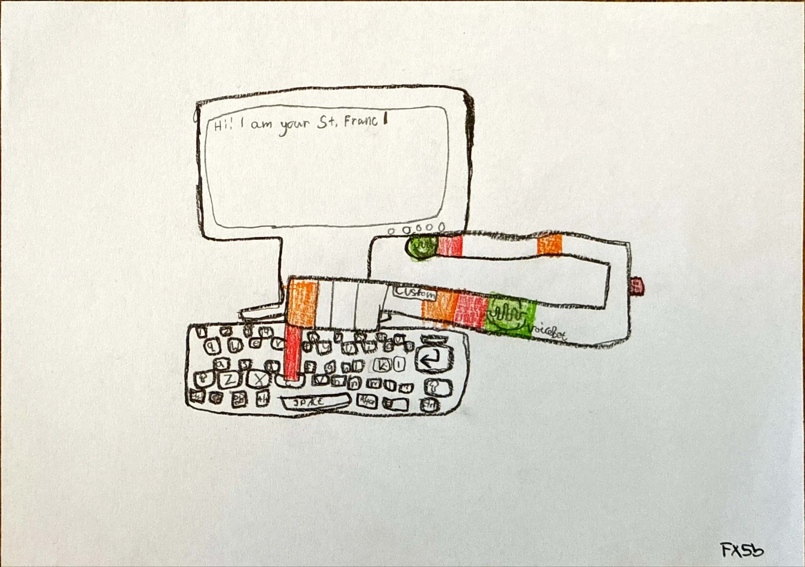 A voice-controlled robotic arm that takes over typing for people with physical disabilities