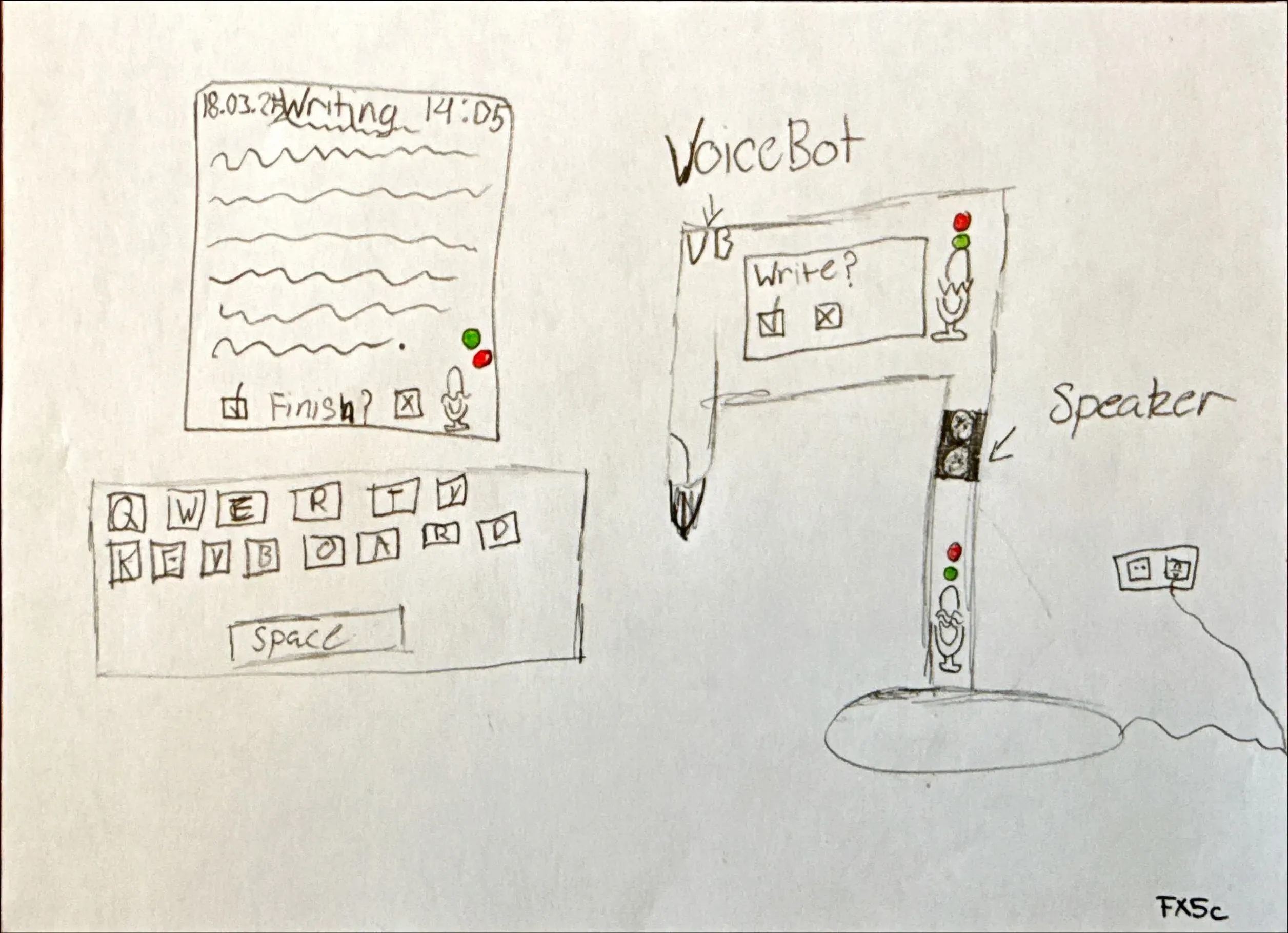 A voice-controlled robotic arm that takes over typing for people with physical disabilities