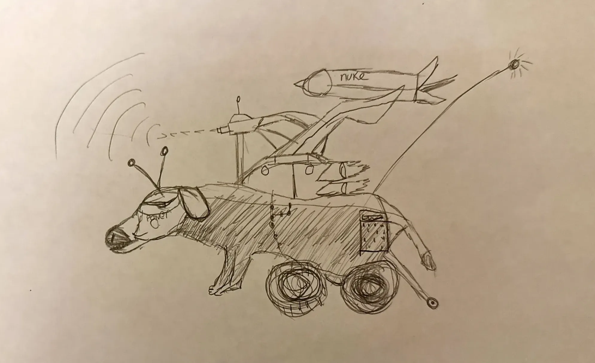 Robot dog to talk to about your feelings