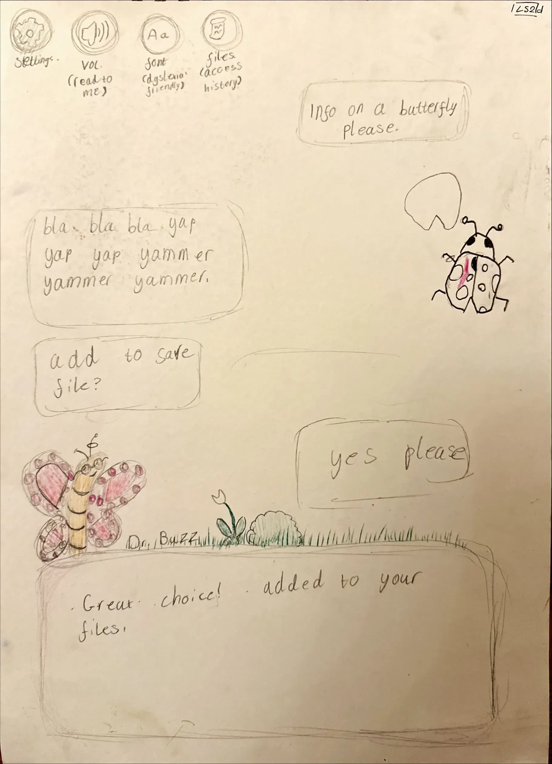 Chatbot for researching information